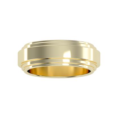 Splendor Men's Broad Band Ring