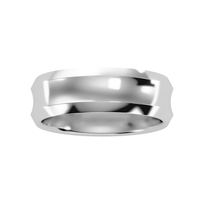 Laurels Men's Broad Band Ring