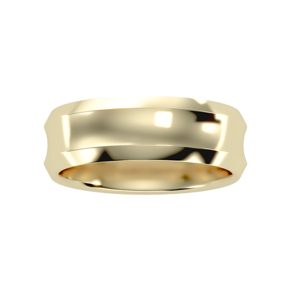 Laurels Men's Broad Band Ring