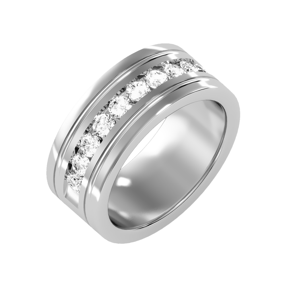 Prestige Men's Broad Band Ring