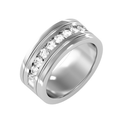 Prestige Men's Broad Band Ring