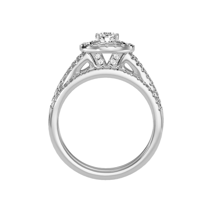Glistening Bridal Ring Set