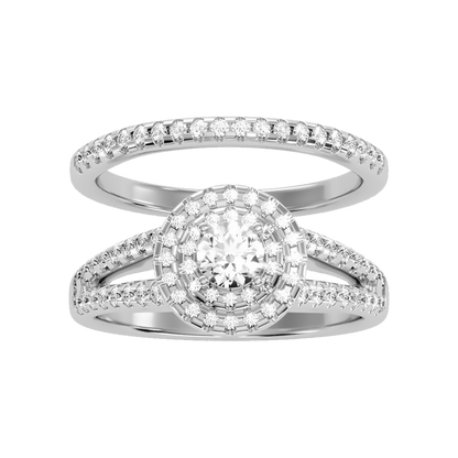 Glistening Bridal Ring Set
