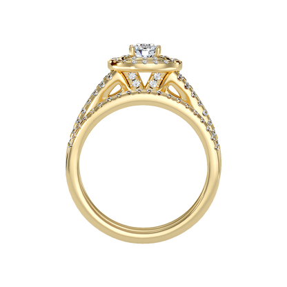 Glistening Bridal Ring Set