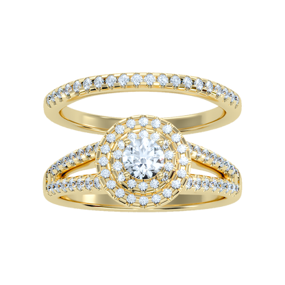 Glistening Bridal Ring Set