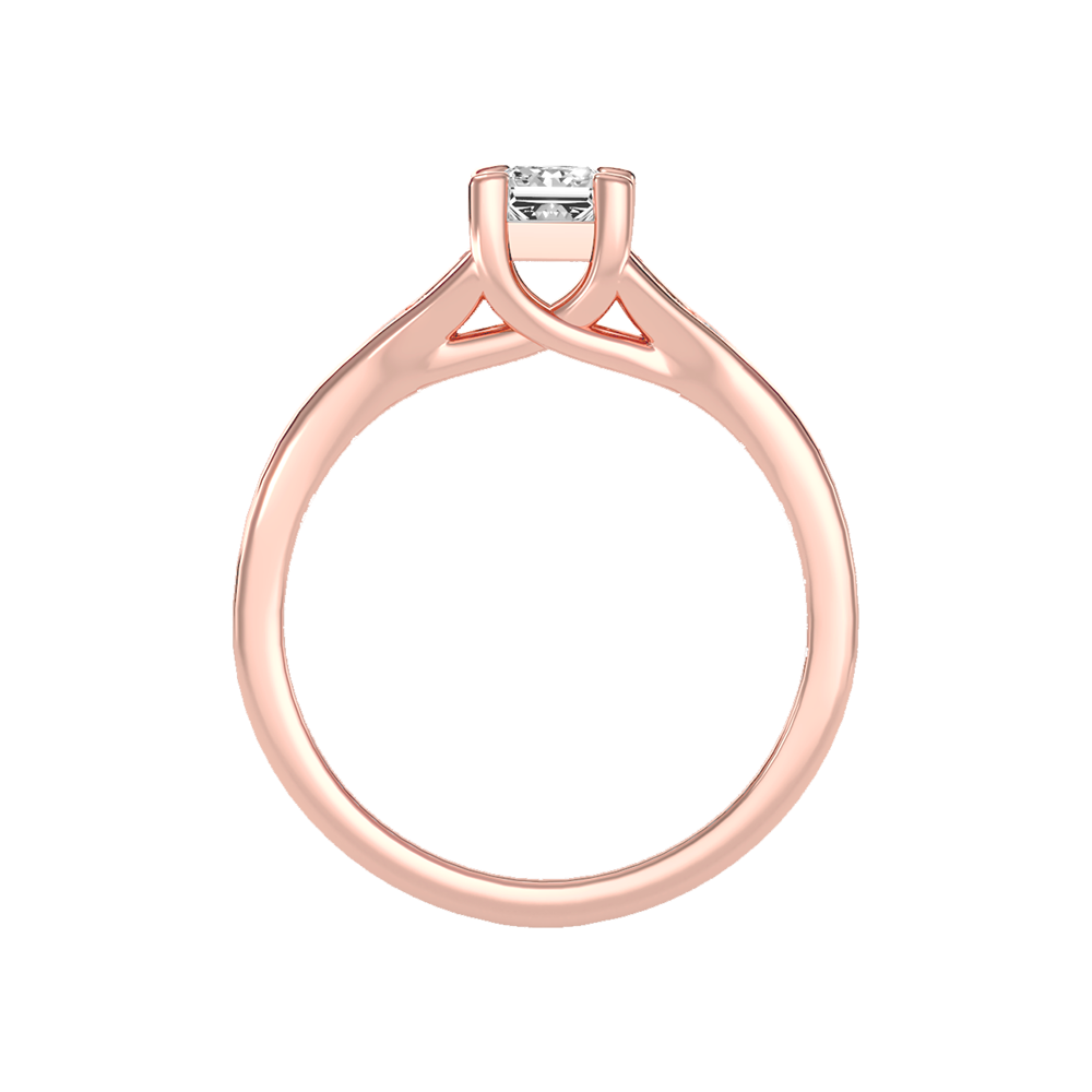 Queen Solitaire Ring