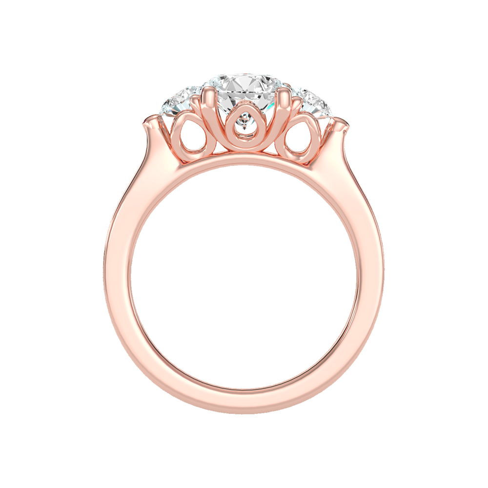 Rumie Tri Stone Ring