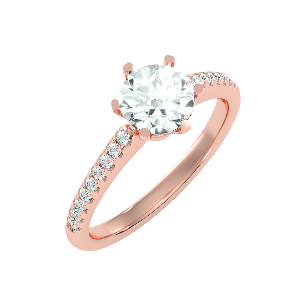 Courtly Solitaire Ring-Color_Rose-Gold