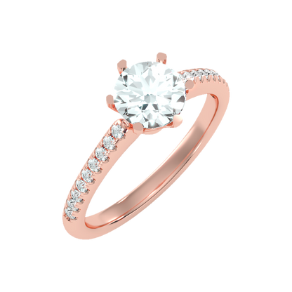 Courtly Solitaire Ring-Color_Rose-Gold