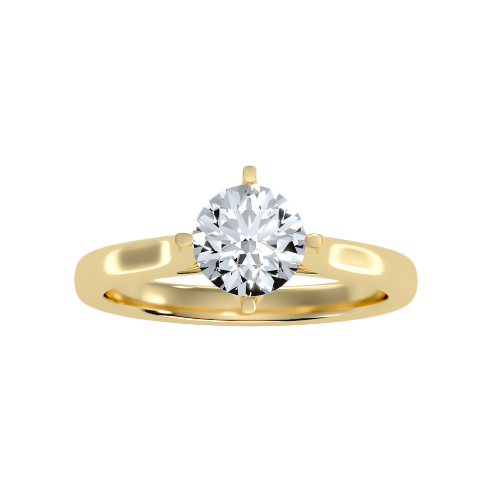 Lilt Solitaire Ring