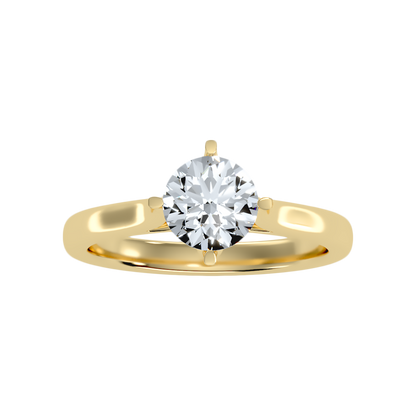 Lilt Solitaire Ring
