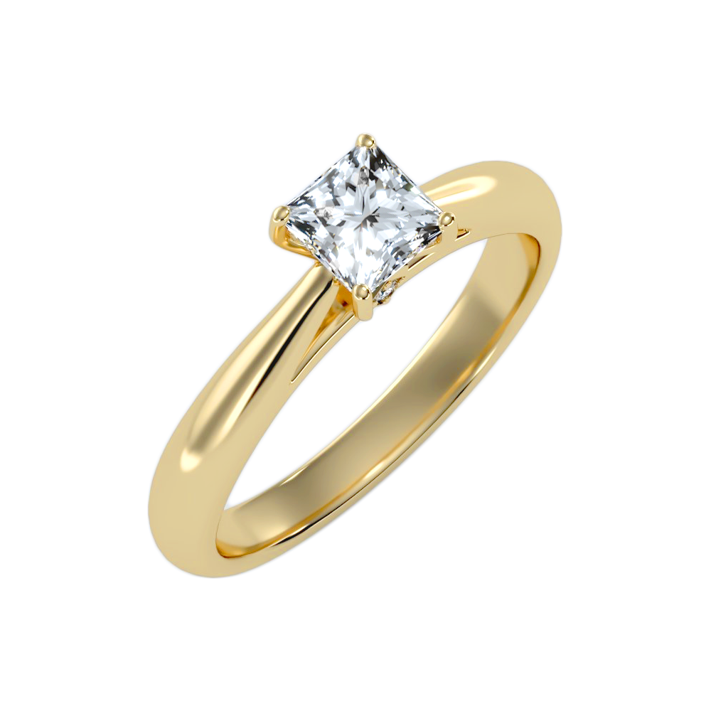 The Pure Single Stone Ring