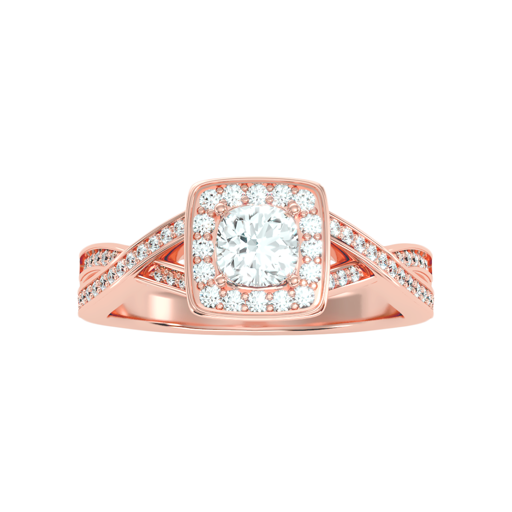 Luke Solitaire Ring