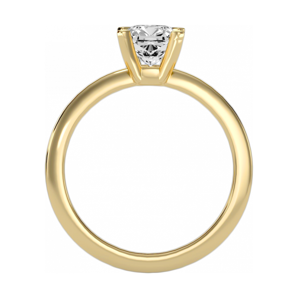 Foxy Solitaire Ring-Color_Yellow-Gold