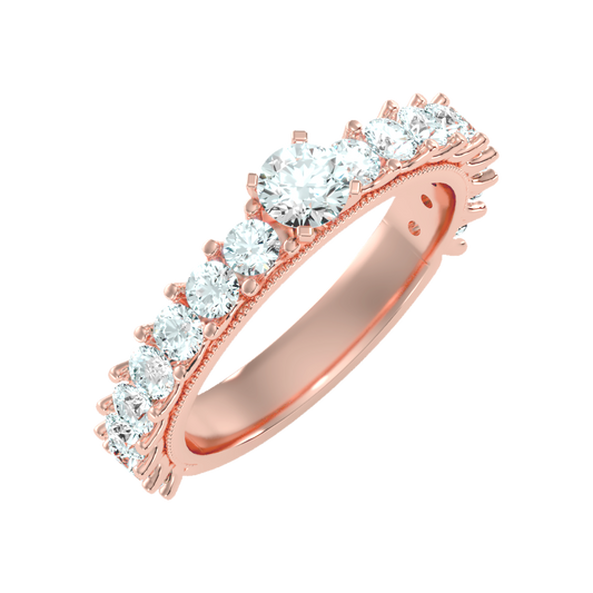 Rare Solitaire Ring-Color_Rose-Gold