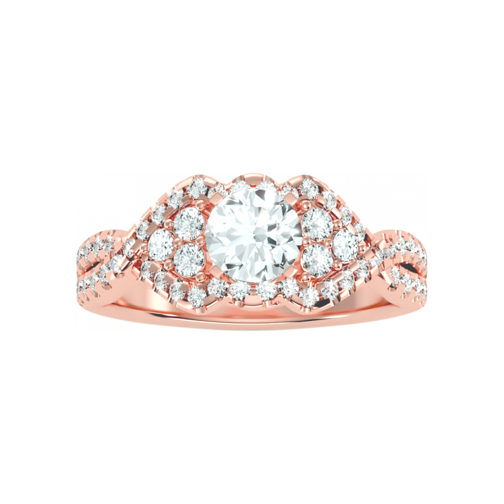 Criss Dazzle Engagement Ring