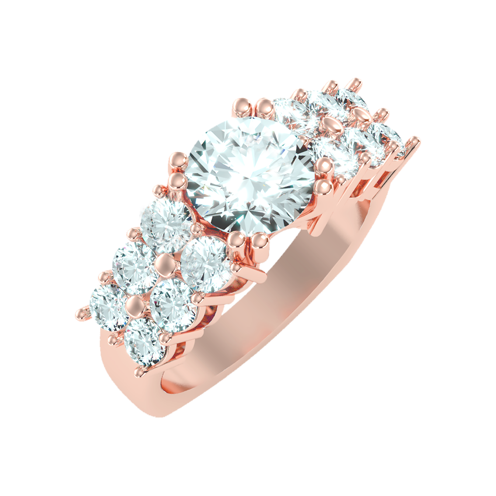 Glam Solitaire Ring