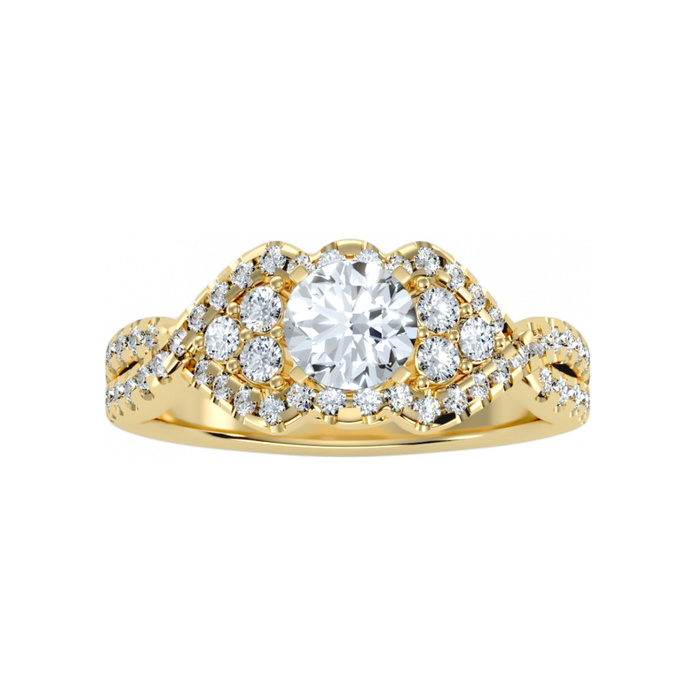 Criss Dazzle Engagement Ring