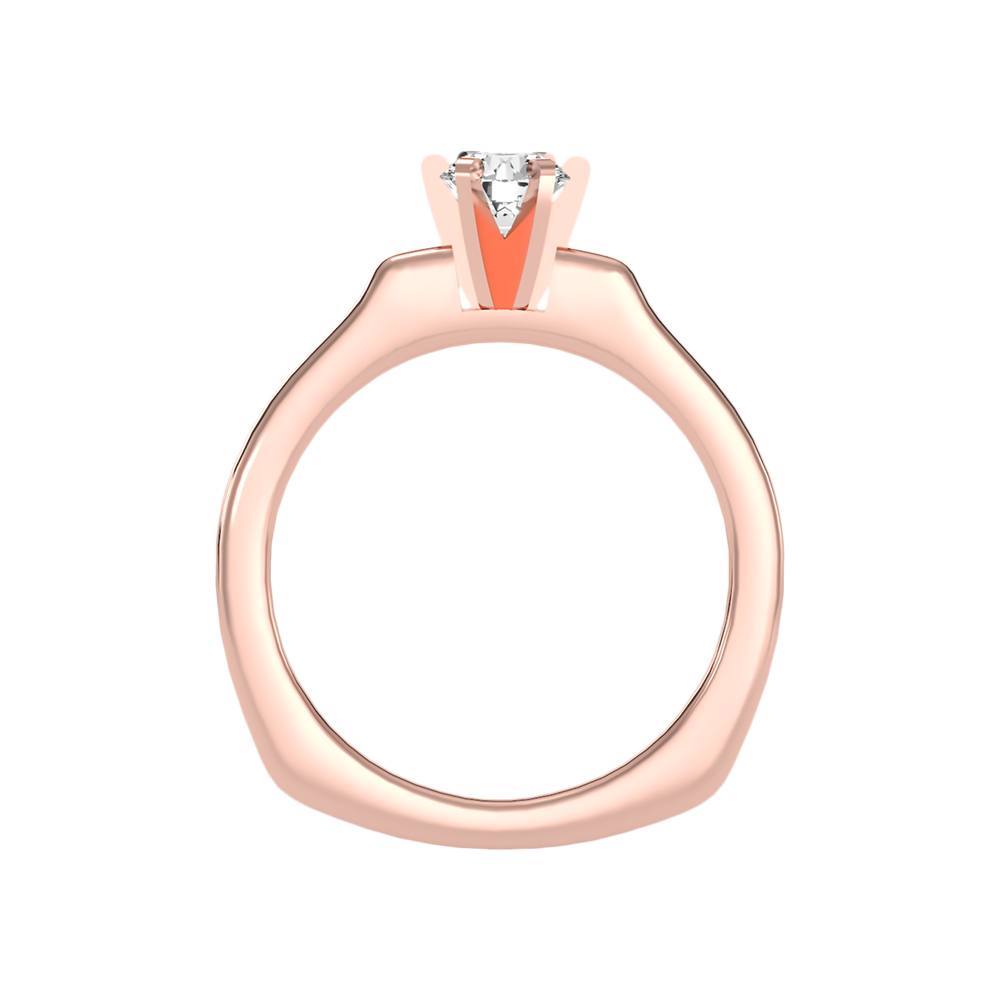Lissome Solitaire Ring