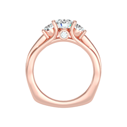 Premier Halo Solitaire Ring