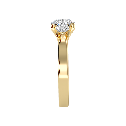 Rumie Tri Stone Ring