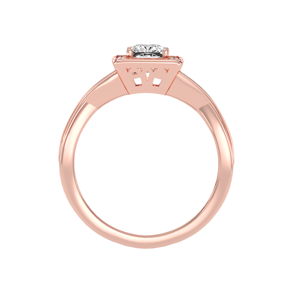 Luke Solitaire Ring