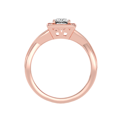 Luke Solitaire Ring