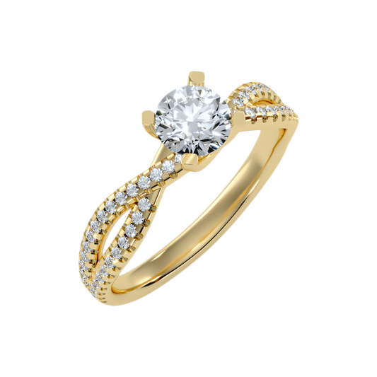 Seren Solitaire Ring-Color_Yellow-Gold