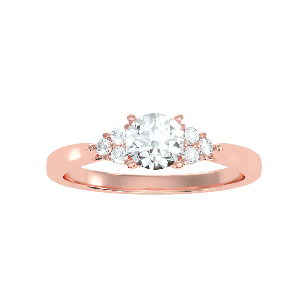 Celestial Solitaire Ring