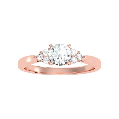 Celestial Solitaire Ring