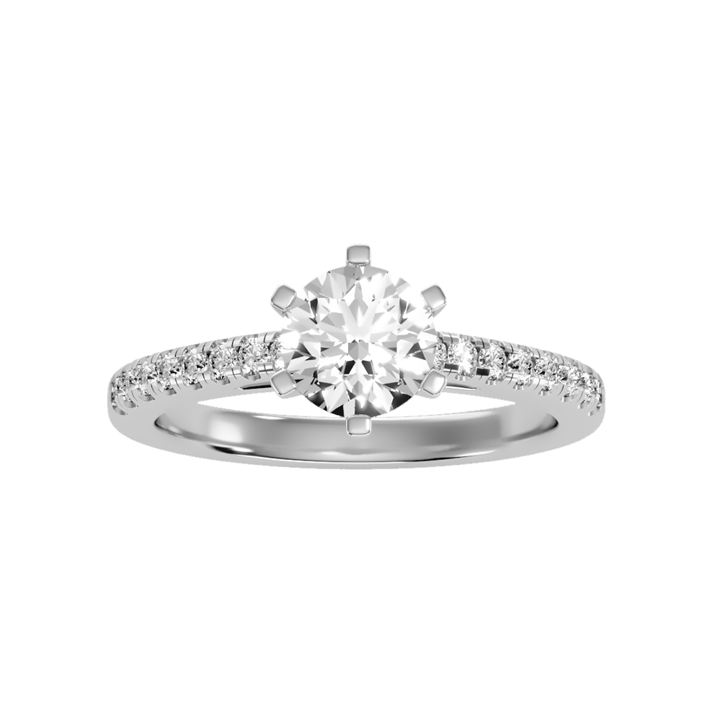 Light Solitaire Ring