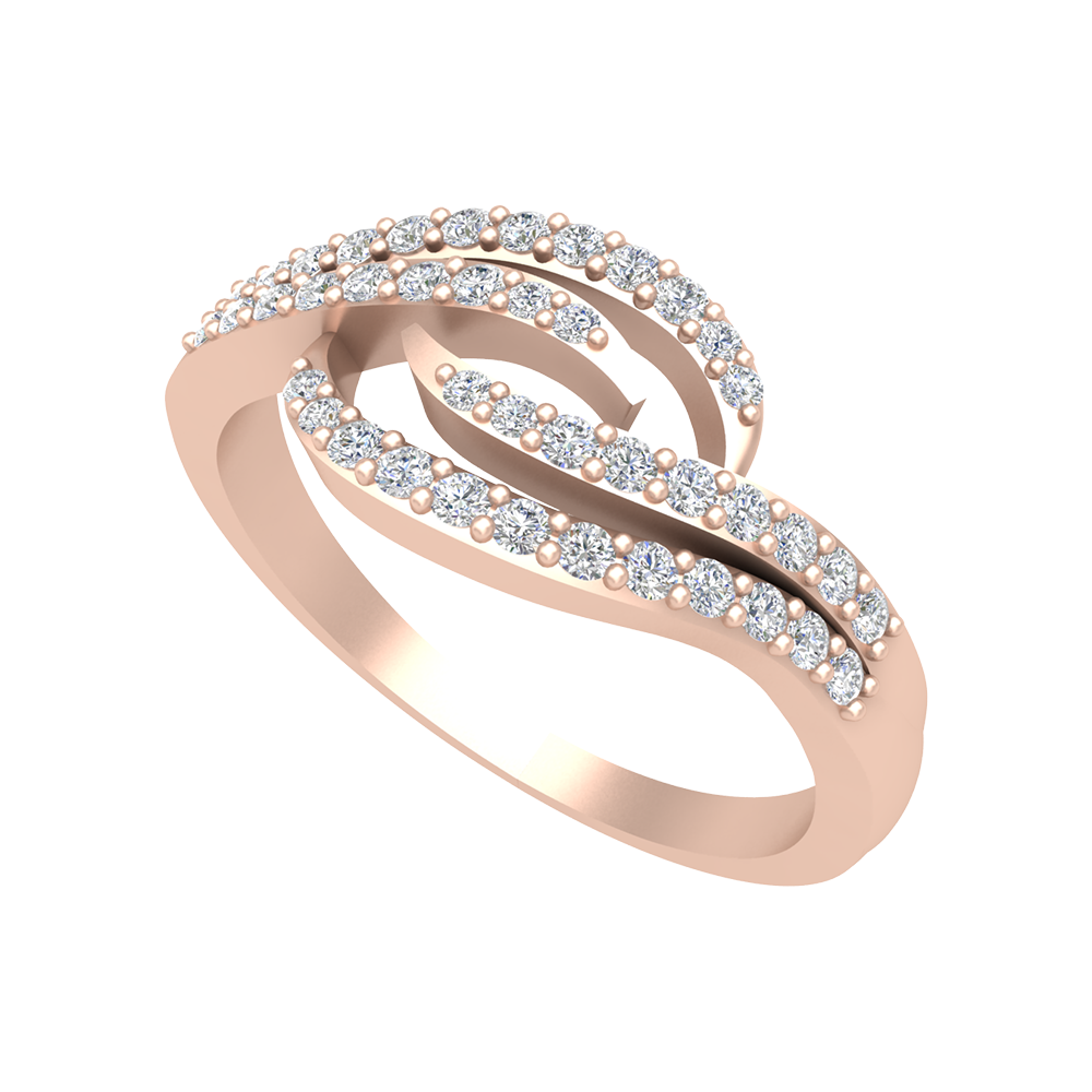 Delice Diamond Ring-Color_Rose-Gold