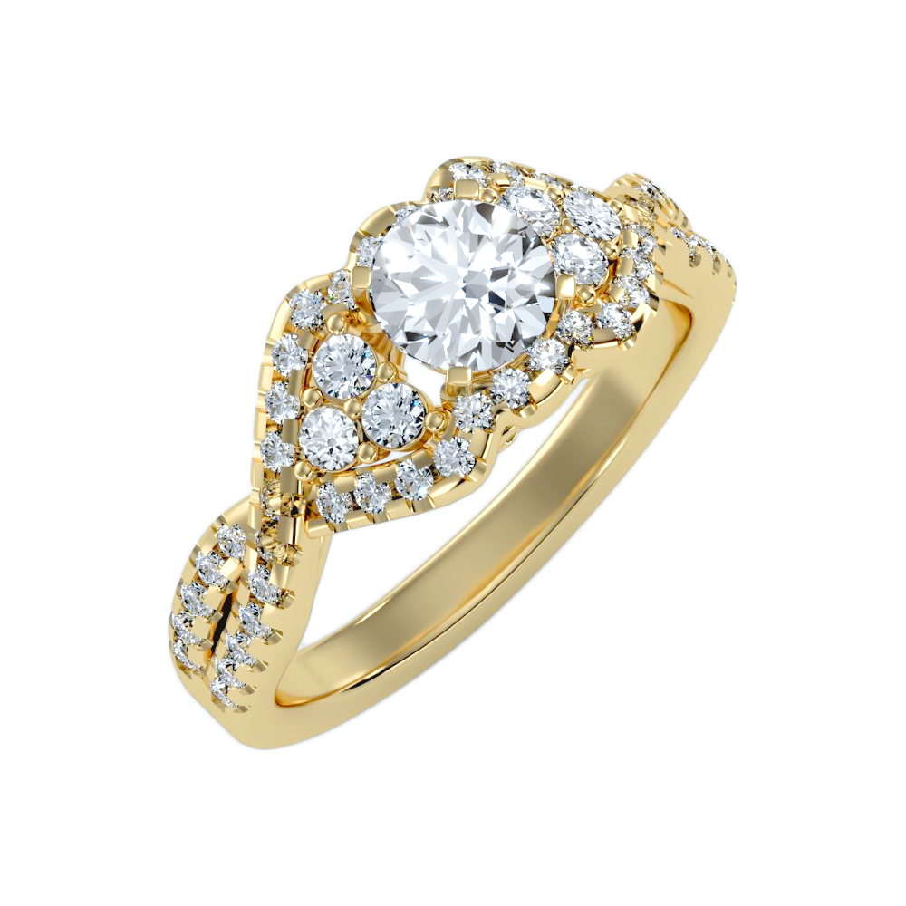 Criss Dazzle Engagement Ring
