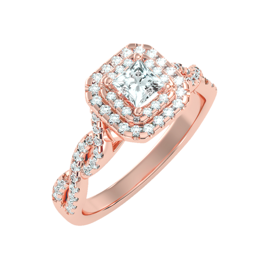 Stuffy Solitaire Ring-Color_Rose-Gold