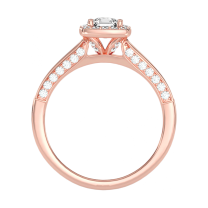 The Impeccable Halo Ring-Color_Rose-Gold