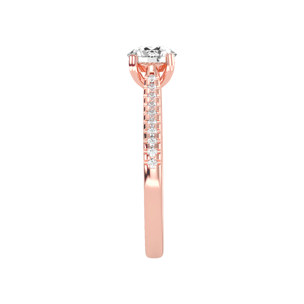 High-Minded Solitaire Ring