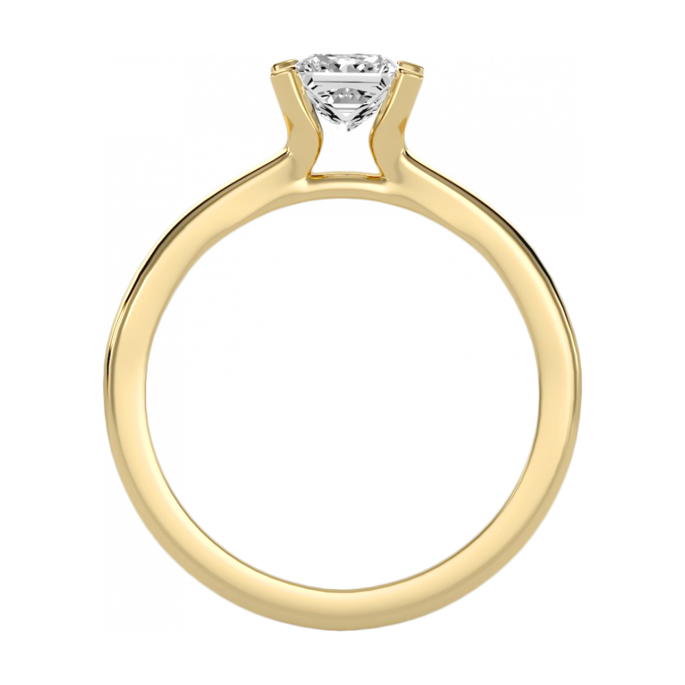 The Radiant Solitaire Ring-Color_Yellow-Gold