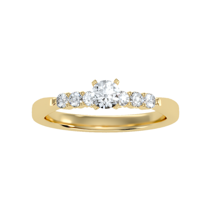 Charming Solitaire Ring