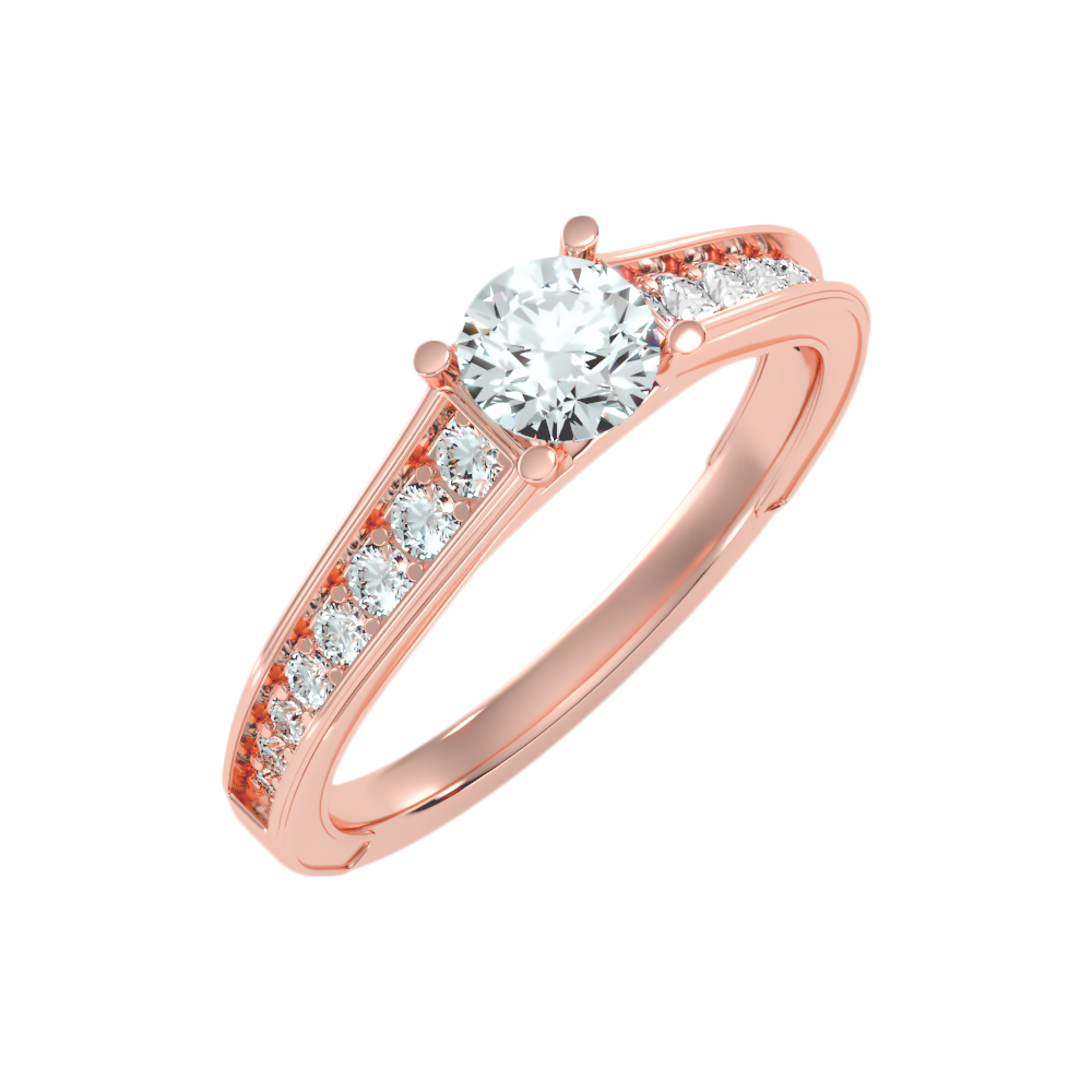 Rica Solitaire Ring-Color_Rose-Gold