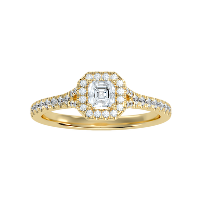Fancy Solitaire Ring