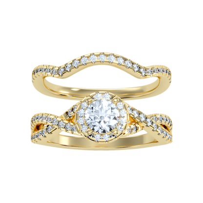 Cushy Bridal Ring Set