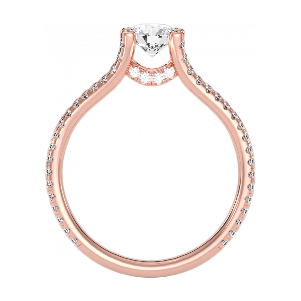 The Inspiradora Solitaire Ring-Color_Rose-Gold