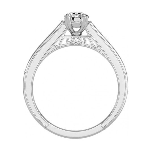 Faithful Solitaire-Color_White-Gold