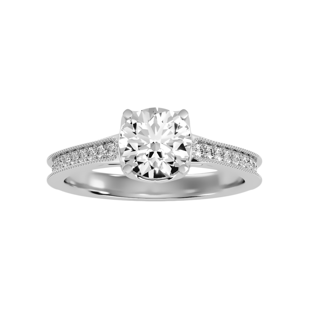 Serendipity Solitaire Ring