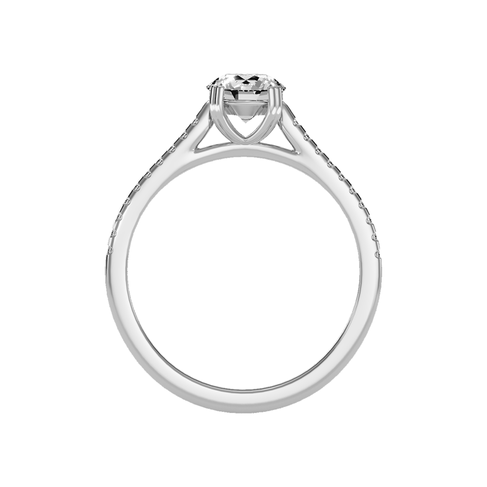 High-Minded Solitaire Ring