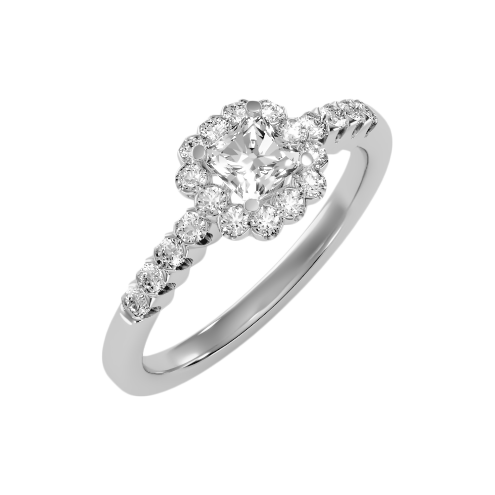 Fashionable Solitaire Ring