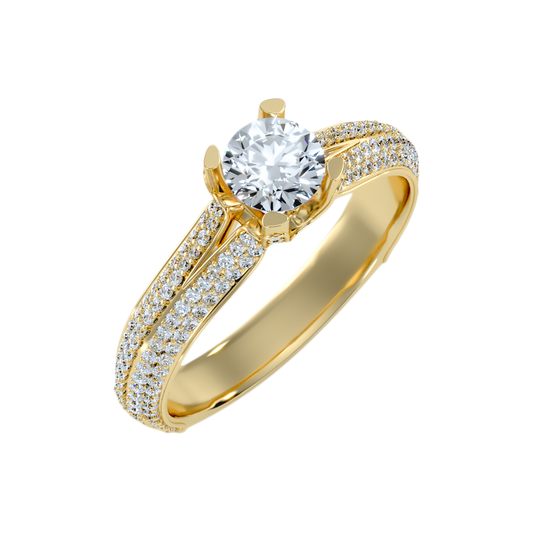 Guapo Solitaire Ring-Color_Yellow-Gold
