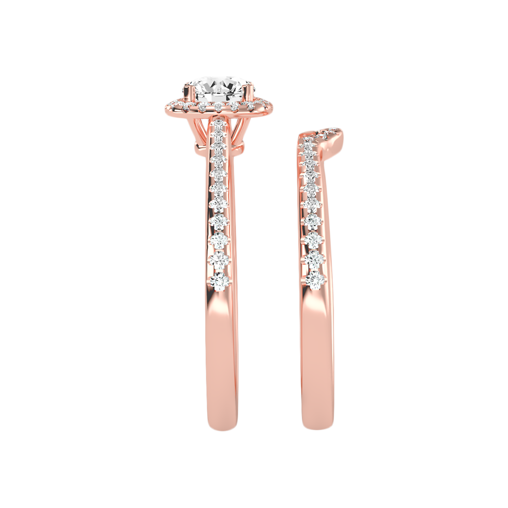 Pluvio Bridal Ring Set