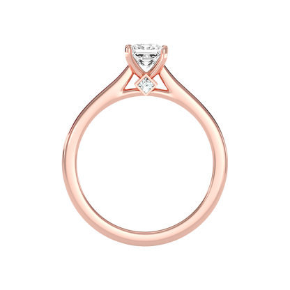 Luxuriant Princess Cut Solitaire Ring