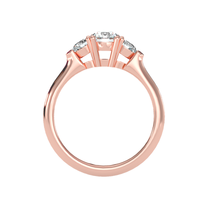 Efflorescence Solitaire Ring